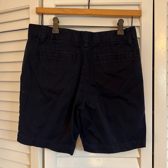 Lands End navy chino shorts - Picture 2 of 6